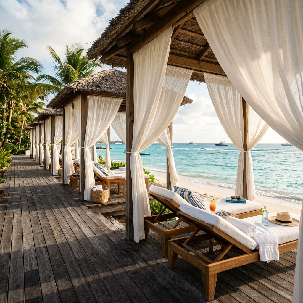 Beachfront Cabanas